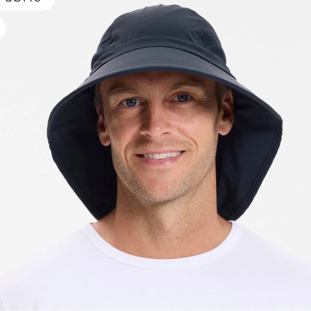 Solbari Trekker Sun Hat UPF 50+ M Navy